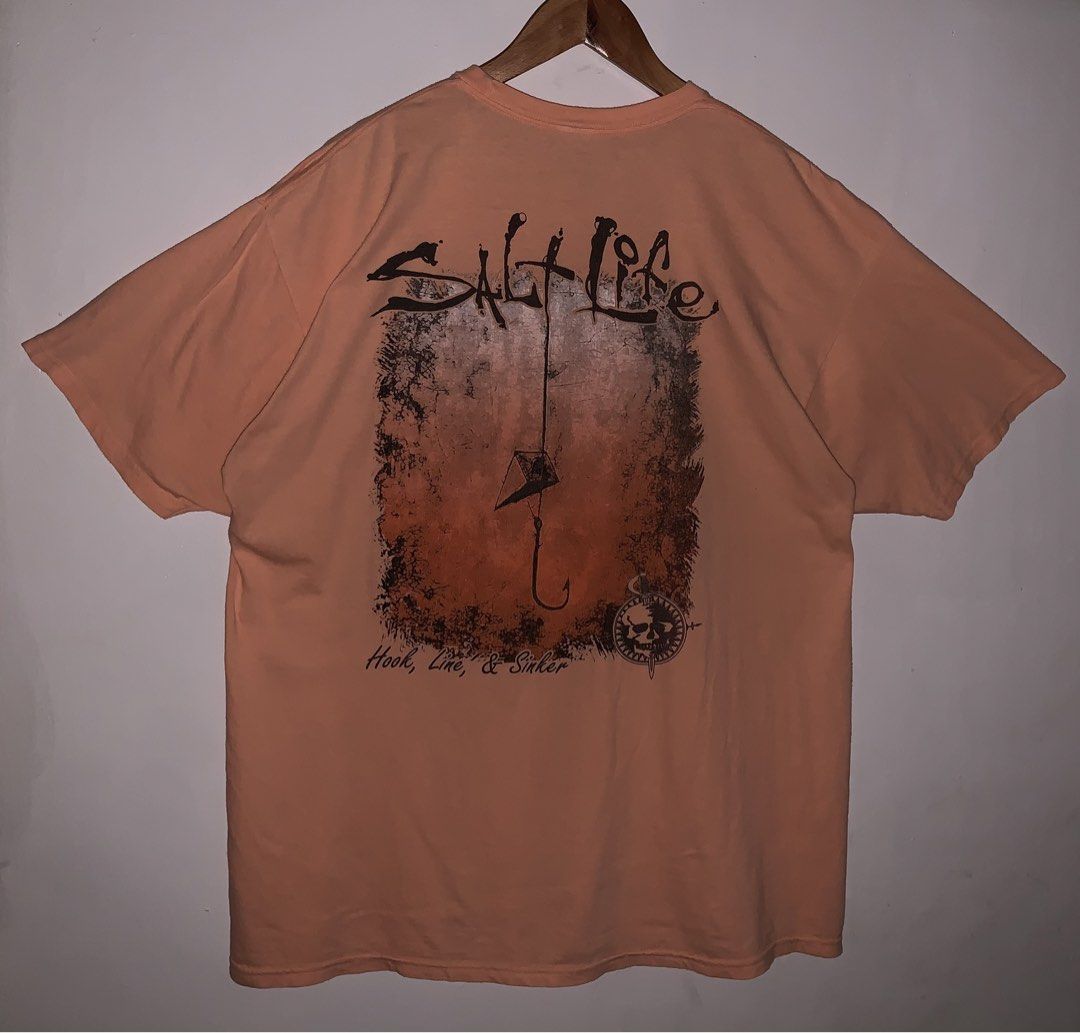 SALT LIFE FOR SALE (Category: Tshirts & Polo Shirts ) located in Angeles City. Submitted by browsetheracks (Listing ID 1456541965, Image 2). Description: FOR SALE SALT LIFE GRAPHIC ART TEE SIZE XL ON TAG (23×29) MADE WITH HEAVY COTTON MATERIAL *HIGH QUALITY GARMENT! IN EXCELLENT CONDITION ✓ NO ISSUE ₱550+SHIPPING FEE DM ME FOR MORE INFO 🔌 Note: Every item is photographed accurately to showcase its actual condition. Before shipping, each garment 