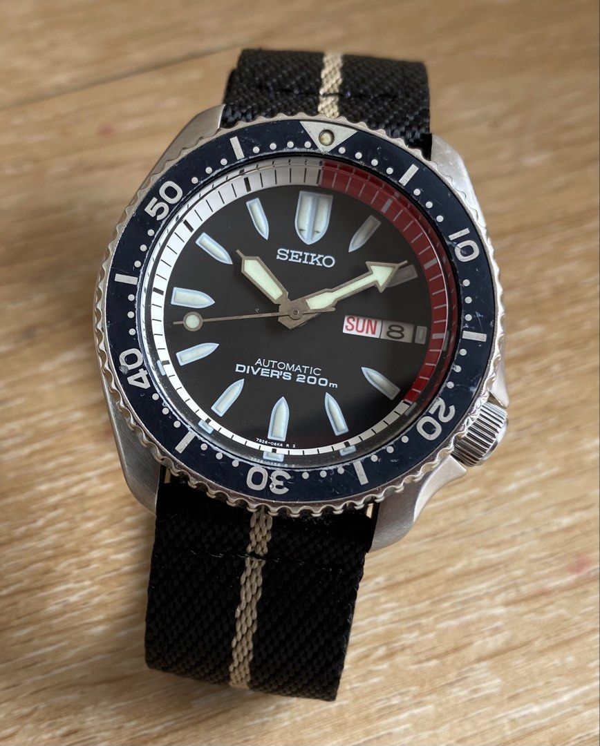 Seiko Diver SKXA53 (Category: Men's Watches) located in Manila. Submitted by timeisgoldyoyongpinoy (Listing ID 1456581007, Image 1). Description: FOR SALE!🙂 ORIGINAL 2005 Seiko Diver “Black Bullet” SKXA53 •Model: 7S26-02K0 •Serial: 540653 •BMBY: APRIL 2005 •Case size: 42mm •Lug size: 22mm •Working well •Collectible watch ₱rice: 14,000 ~Cash on Delivery via LBC ~For COD / COP : 1,000 pesos DOWN PAYMENT to avoid bogus buyer ~ Failure to claim the 