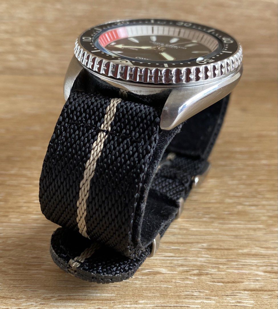 Seiko Diver SKXA53 (Category: Men's Watches) located in Manila. Submitted by timeisgoldyoyongpinoy (Listing ID 1456581007, Image 3). Description: FOR SALE!🙂 ORIGINAL 2005 Seiko Diver “Black Bullet” SKXA53 •Model: 7S26-02K0 •Serial: 540653 •BMBY: APRIL 2005 •Case size: 42mm •Lug size: 22mm •Working well •Collectible watch ₱rice: 14,000 ~Cash on Delivery via LBC ~For COD / COP : 1,000 pesos DOWN PAYMENT to avoid bogus buyer ~ Failure to claim the 