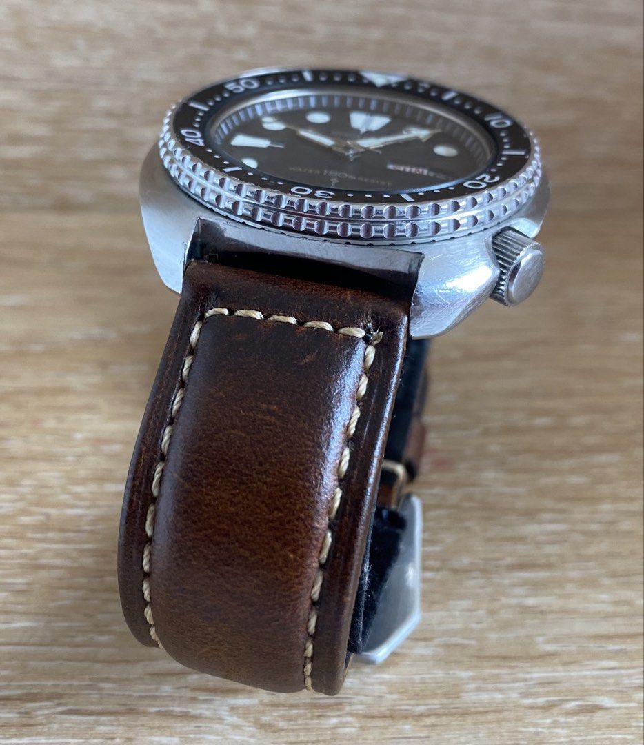 Seiko Turtle 6309-7040 (Category: Men's Watches) located in Manila. Submitted by timeisgoldyoyongpinoy (Listing ID 1452459199, Image 2). Description: FOR SALE!🙂 Highly Collectible Vintage Watch Seiko Turtle •Automatic •Model: 6309-7040 •Serial: 190734 •BMBY: SEPTEMBER 1981 •Case size: 45mm •Lug to lug: 45mm •Lug size: 22mm •All ORIGINAL Head •Newly Serviced .•Working Well ₱rice: 36,000 ~Cash on Delivery via LBC ~For COD / COP : 1,000 pesos DOWN 