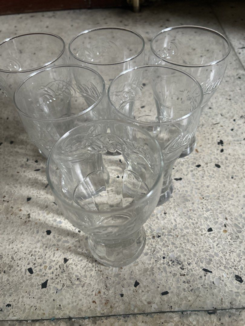 Set of 6 Coca-Cola Glasses (Category: Coffee & Tea Tableware) located in Manila. Submitted by silverhawk.069da5 (Listing ID 1456462510, Image 3). Description: - Set of 6 Coca-Cola glasses - Classic design with embossed logo - Ideal for parties or everyday use - Sturdy and good quality - A great addition to your collection!.