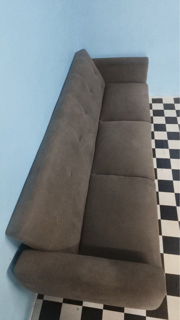 sofa bed (Category: Sofas) located in Baling. Submitted by anadhirah55 (Listing ID 1456469838, Image 1). Description: - Ukuran 6'6. ( 210 cm ) - Barang guna tak sampai 1 tahun lagi. - Condition masih elok 9/10. - Self pickup (kodiang, kedah) - Price are negotiable - No : 01129140462.