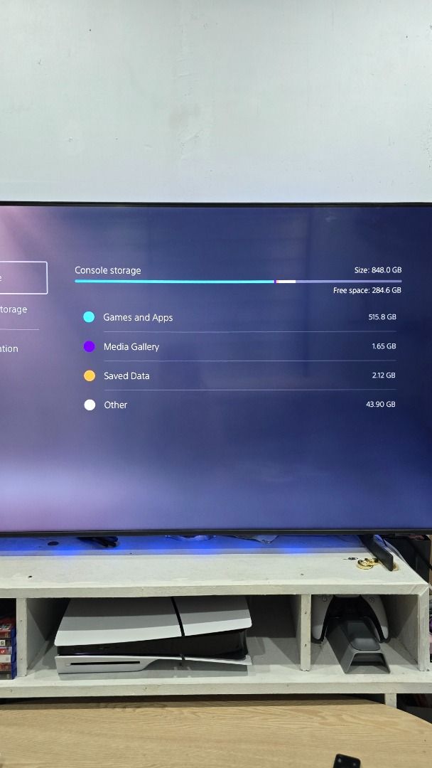 Sony PlayStation 5 Console with DualSense Controller (Category: PlayStation) located in Caloocan City. Submitted by vjaay (Listing ID 1456544722, Image 3). Description: [FOR SALE] PS5 Slim 1TB + Extra Controller & Dobe Dock! Selling my lightly used Sony PlayStation 5 Slim (1TB Disc Edition). Condition & Details: * Date of Purchase: 2025 * Overall Condition: 9.5/10 * System Status: Lates Firmware, Clean unit (Never opened, never repaired, NOT bann