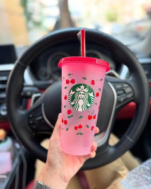 Starbucks Philippines Cherry Reusable Cup Offer (Category: Water Bottles & Tumblers) located in Manila. Submitted by lebronlabubu (Listing ID 1456547789, Image 1). Description: Brandnew never used.