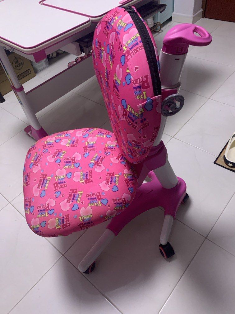 Study Table (Category: Tables & Sets) located in Singapore. Submitted by sport_palace (Listing ID 1456476419, Image 3). Description: Birthday gift , never use . Self collection table and chair at Singapore 680132..
