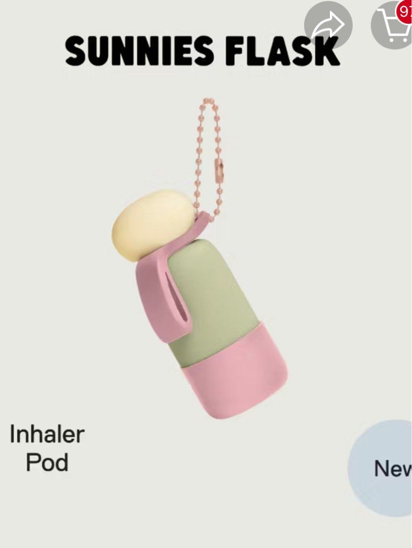 Sunnies Inhaler Pod + Katinko (Category: Face Care) located in Las Pinas. Submitted by markartt (Listing ID 1456467269, Image 1). Description: - never used - with brand new katinko.