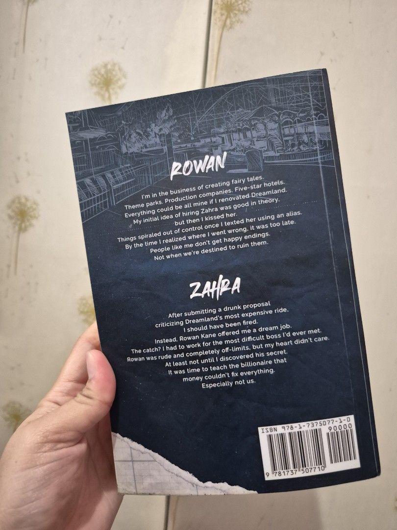 The Fine Print by Lauren Asher (Category: Storybooks) located in Taguig. Submitted by perfect_restyle (Listing ID 1456511136, Image 2). Description: Fine Print by Lauren Asher (Dreamland Billionaires series). A fun fake dating romance novel about Rowan and Zahra..