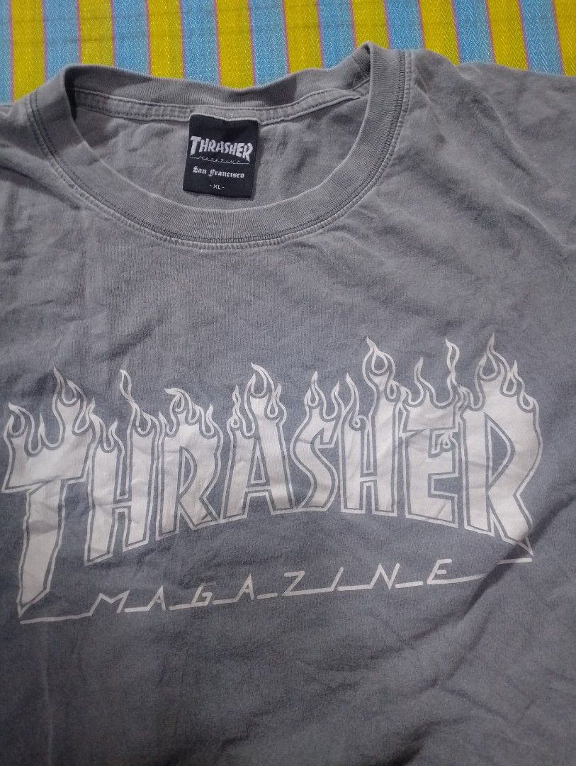 THRASHER unique COLORWAY (Category: Activewear) located in Butuan. Submitted by waste_thrifted (Listing ID 1456477334, Image 3). Description: XL best fitting no issue color rate 9.8/10 excellent condition.