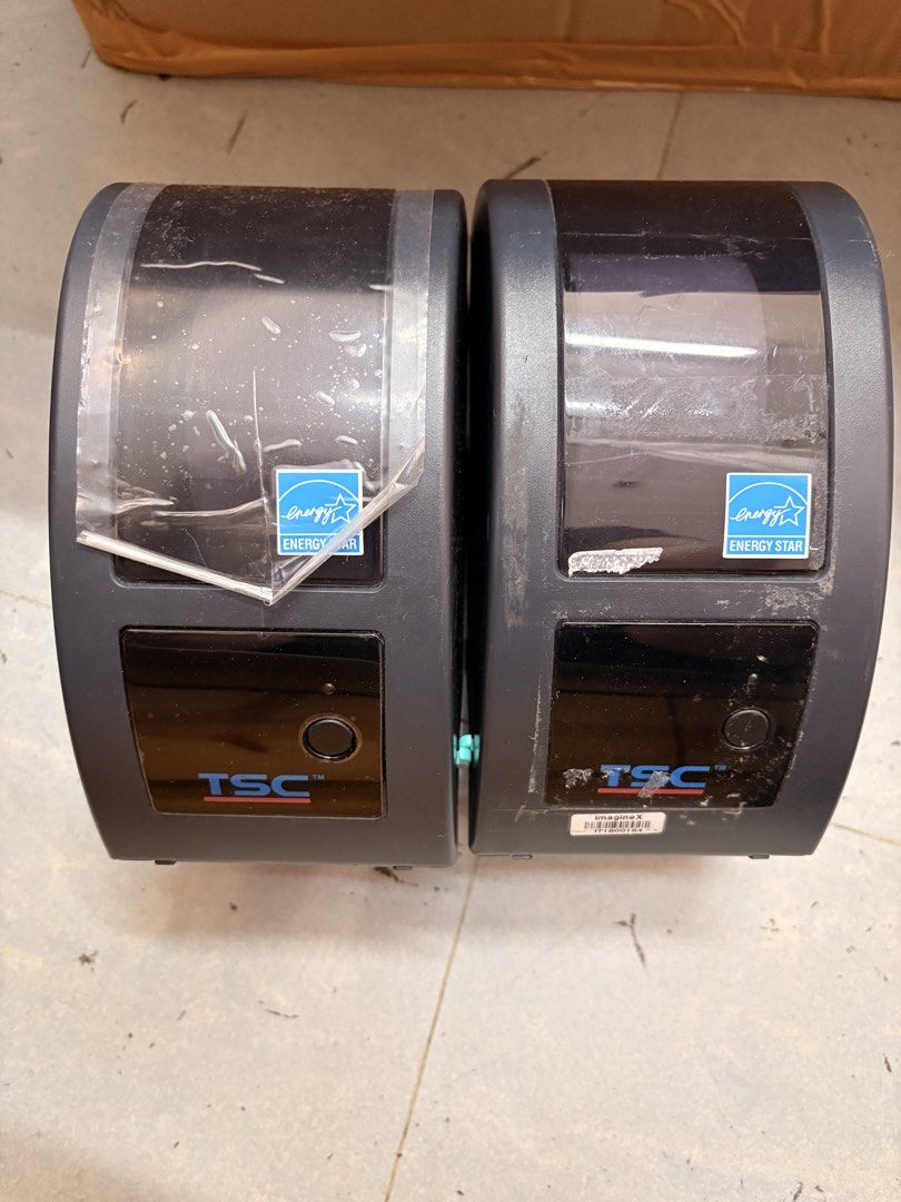 TSC Bar Code Printer （分類：打印機及影印機）位於 Hong Kong。 由 jamesthebull 提交（商品編號 1456455721，圖片 1）。簡介： 二手 唔用 低價賣 兩個 無火牛 需自配 。