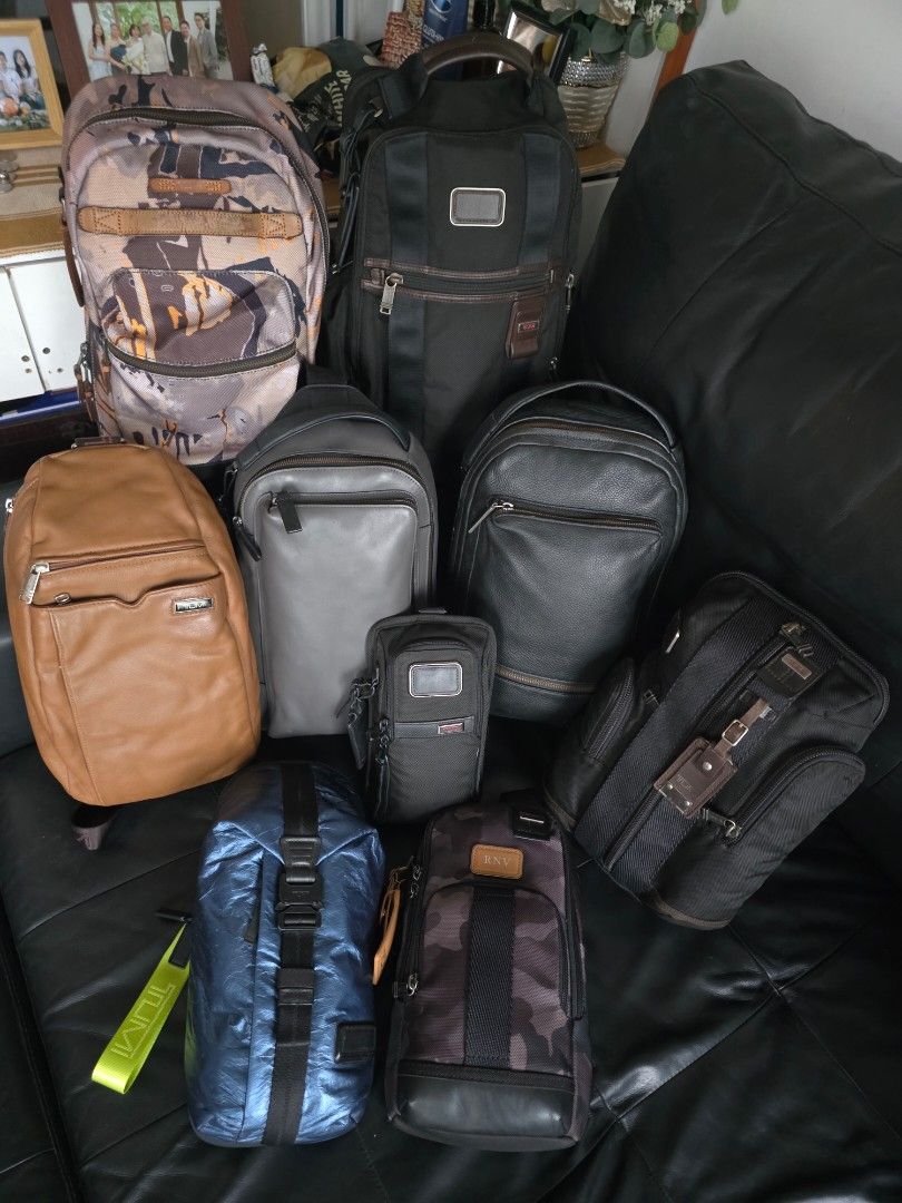 Tumi chest / cross body bag (Category: Luxury Bags & Wallets) located in Cabuyao City. Submitted by swiftdeer.ed9787 (Listing ID 1456547691, Image 3). Description: For sale All preloved authentic tumi bags location: Cabuyao Laguna price range 7k to 10k.
