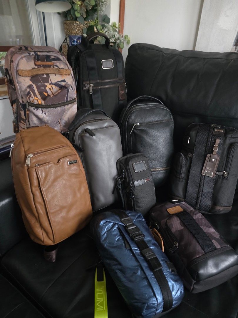 Tumi chest / cross body bag (Category: Luxury Bags & Wallets) located in Cabuyao City. Submitted by swiftdeer.ed9787 (Listing ID 1456547691, Image 1). Description: For sale All preloved authentic tumi bags location: Cabuyao Laguna price range 7k to 10k.
