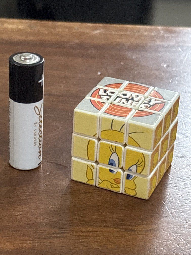 Tweety mini rubik's cube (Category: Board Games & Puzzles) located in Calamba. Submitted by cur8d (Listing ID 1456475776, Image 2). Description: .