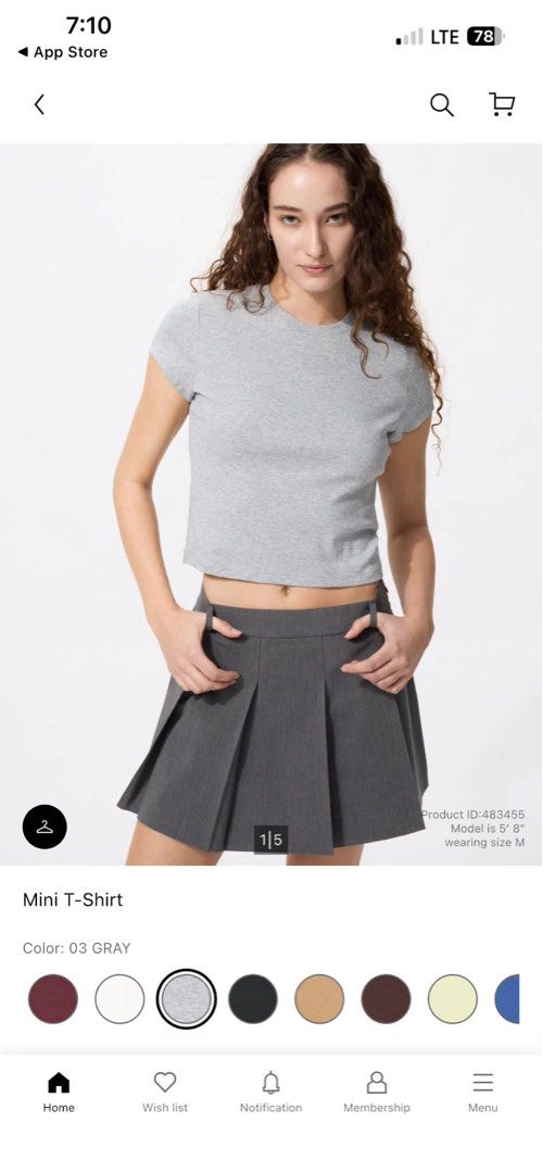 Uniqlo Mini Shirt - Various Colors Available (Category: Shirts) located in Pasay City. Submitted by _mcrnj (Listing ID 1456513202, Image 2). Description: RFS: tumaba, hindi na kasya. kaya hindi din nasuot 350 per color.