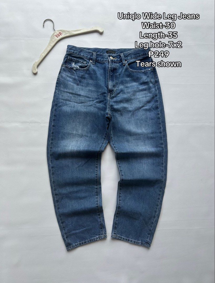 Uniqlo Wide Leg Jeans (Category: Jeans) located in Tubigon. Submitted by ynbgarments (Listing ID 1456523301, Image 2). Description: .