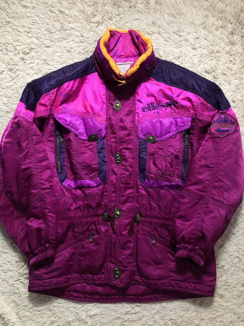 Vintage 80's Ellesse ski Multicolor Jacket (Category: Coats, Jackets and Outerwear) located in Manila. Submitted by truecat.00a53a (Listing ID 1456595504, Image 1). Description: size large to xl fits excellent condition no flaws made in Japan.