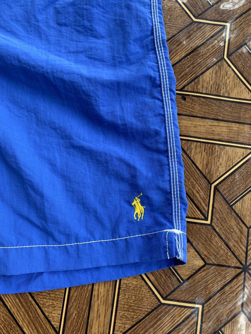 Vintage Ralph Lauren Boardshort (Category: Luxury Apparel) located in Pozorrubio. Submitted by eyannn. (Listing ID 1456474581, Image 3). Description: Excellent Condition! Color rate 9.8/10 Issue: cut inner mesh Large on tag waist: 37-39 length: 22 leghole: 13.