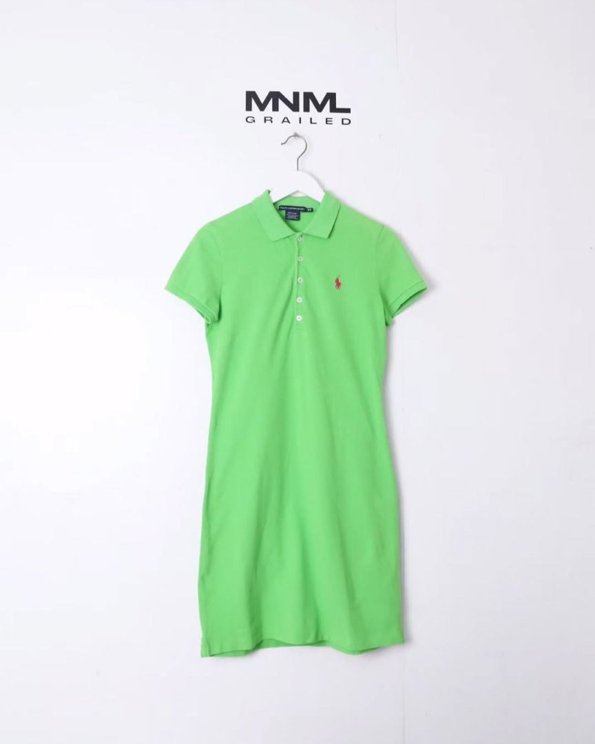 Vintage RL Polo Dress (Category: Tshirts & Polo Shirts ) located in Pasig City. Submitted by marcmesa (Listing ID 1456564712, Image 1). Description: Embroidered Logo. Classic Piece 🍸 AUTHENTIC A65 Condition: Excellent Size: Women's S | L37" x W18".