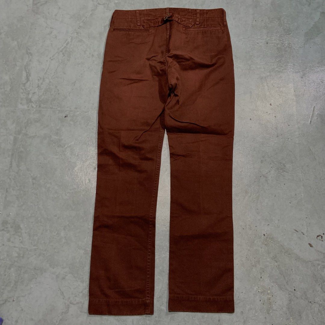 Visvim - SS12 - Chino Pants (Category: Chinos) located in Dagupan City. Submitted by deckedout. (Listing ID 1456550757, Image 3). Description: Condition: 9/10 Waist: 30-31 Length: 40.5 Flaws: None.