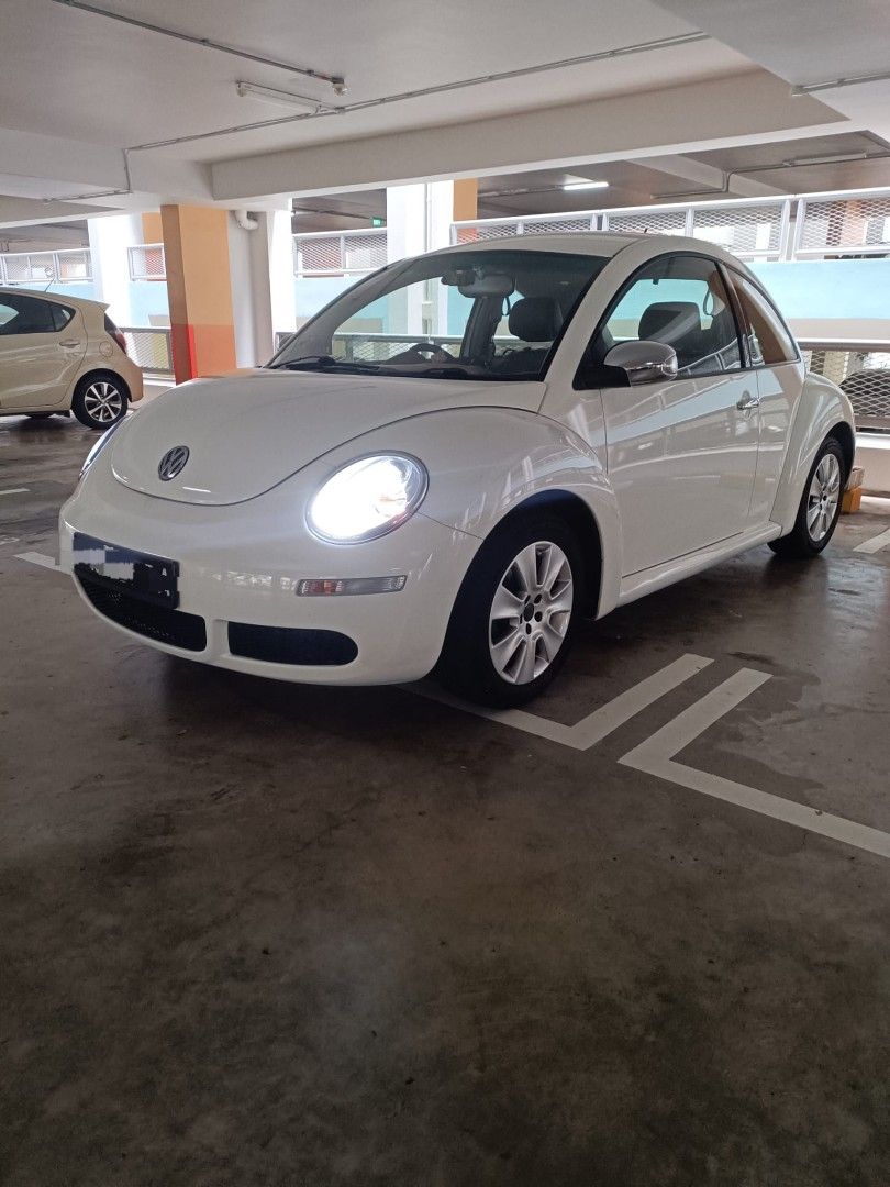 Volkswagen New Beetle 1.6 (A) (Category: Used Cars) located in Singapore. Submitted by rg.shop84 (Listing ID 1456152197, Image 3). Description: NOT INTERESTED IN CONSIGNMENT DEALERS! CHEAPEST IN THE MARKET! (Able to renew COE) Volkswagen New Beetle 1.6 FSI (2011) – Direct Owner Two options available: OPTION A — DIRECT SALE 💰 $54,888 Buyer to arrange own financing/credit. OPTION B — CARRY-ON INSTALMENT 💳 $1,085/month 💵 $3,000 takeover/transfer 