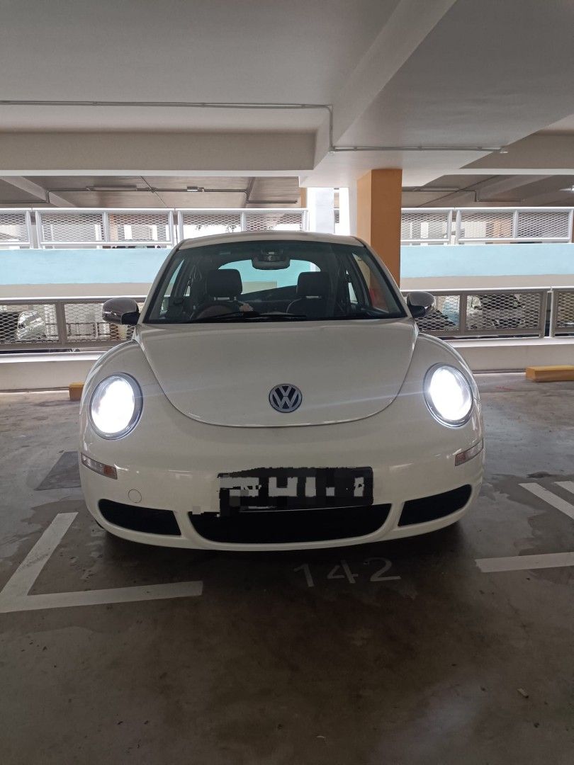 Volkswagen New Beetle 1.6 (A) (Category: Used Cars) located in Singapore. Submitted by rg.shop84 (Listing ID 1456152197, Image 2). Description: NOT INTERESTED IN CONSIGNMENT DEALERS! CHEAPEST IN THE MARKET! (Able to renew COE) Volkswagen New Beetle 1.6 FSI (2011) – Direct Owner Two options available: OPTION A — DIRECT SALE 💰 $54,888 Buyer to arrange own financing/credit. OPTION B — CARRY-ON INSTALMENT 💳 $1,085/month 💵 $3,000 takeover/transfer 