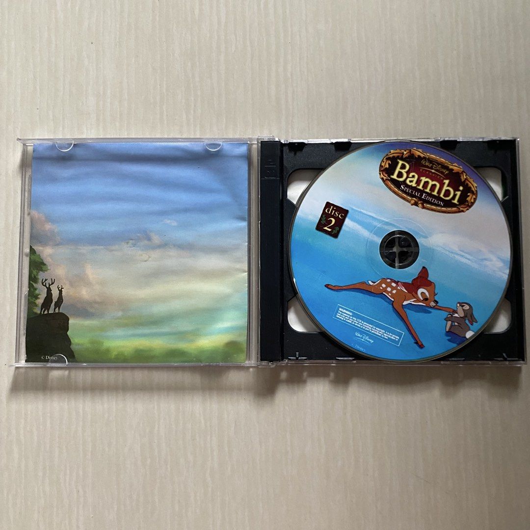 Walt Disney Classics Bambi Special Edition VCD (Category: CDs & DVDs) located in Dasmarinas. Submitted by pb_declutters (Listing ID 1456459696, Image 2). Description: ✨ WELCOME! PLEASE READ BEFORE MAKING AN OFFER: 📌 Availability: All items listed are AVAILABLE unless marked as sold or deleted. No need to ask "Is this available?" 📍 Location: San Agustin II, Dasmariñas City, Cavite 💵 Payment: GCash Only (Strictly Payment First) 🛵 Shipping Optio