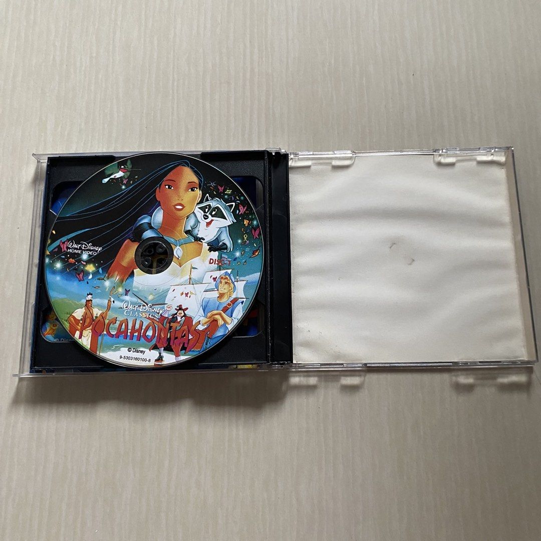Walt Disney Classics Pocahontas VCD (Category: CDs & DVDs) located in Dasmarinas. Submitted by pb_declutters (Listing ID 1456455559, Image 3). Description: ✨ WELCOME! PLEASE READ BEFORE MAKING AN OFFER: 📌 Availability: All items listed are AVAILABLE unless marked as sold or deleted. No need to ask "Is this available?" 📍 Location: San Agustin II, Dasmariñas City, Cavite 💵 Payment: GCash Only (Strictly Payment First) 🛵 Shipping Options: • J&T E