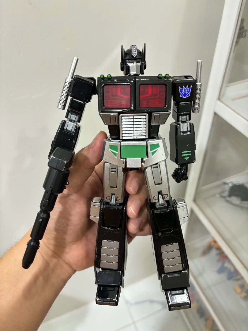 YOLOPARK TRANSFORMERS — (DIECAST VERSION!) (Category: Figurines & Statues) located in Angeles City. Submitted by bravegem_0c90a2 (Listing ID 1456422355, Image 2). Description: YOLOPARK TRANSFORMERS — (DIECAST VERSION!) Available now! Perfect upgrade for your collection. Nemesis Prime AMK Pro Series — Diecast Megatron AMK Pro Series — Diecast BIB • Complete • No Issue ₱3,499 EACH ONLY! 📍 Location: Pampanga 💳 Payment: GCash / Maribank 📦 Shipping