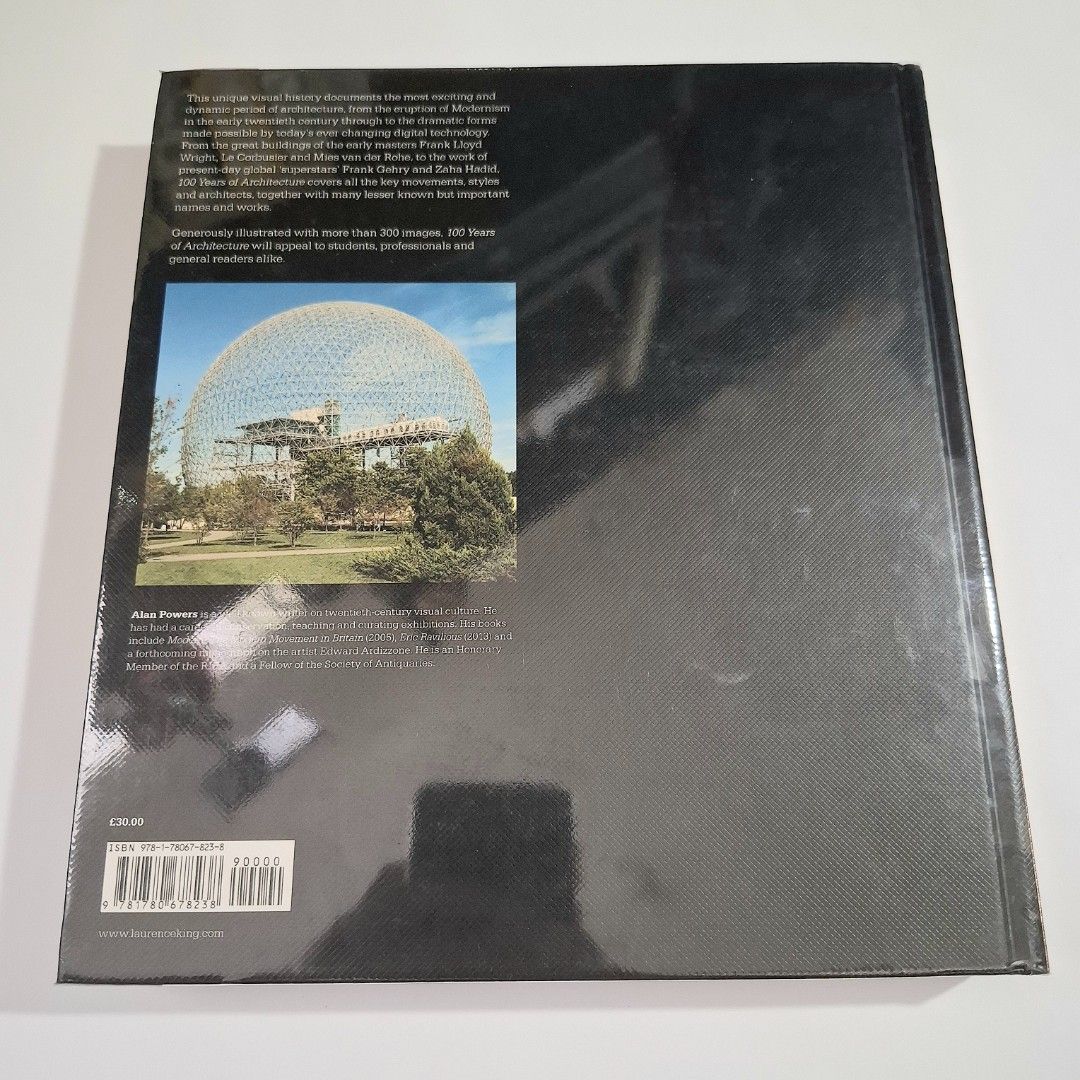 100 Years of Architecture by Alan Powers (Category: Magazines) located in Meycauayan. Submitted by craftyshutterbug (Listing ID 1453275154, Image 2). Description: Pre-owned and plastic covered 100 Years of Architecture Collector's book. Slightly negotiable. - Visual history of architecture from early 20th century to today. - Showcases iconic buildings and renowned architects. - Packed with over 300 stunning images. - Ideal for students and archit