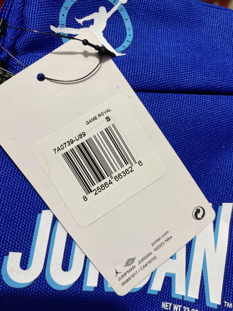 2R Jordan MVP FLIGHT HIP BAG "BLUE" (Category: Belt bags, Clutches and Pouches) located in Manila. Submitted by deesneakywolp (Listing ID 1453340785, Image 3). Description: .