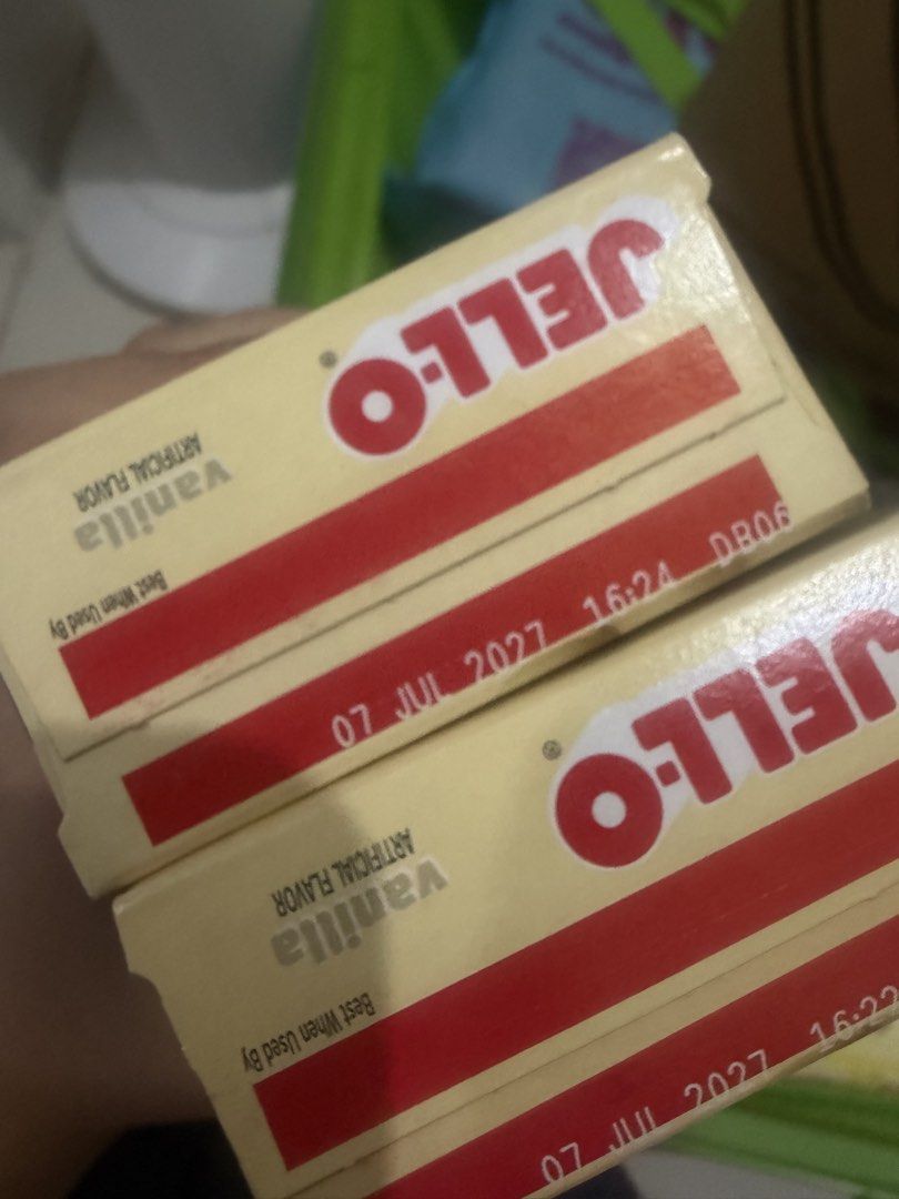 Jell-O Vanilla Instant Pudding & Pie Filling (Category: Packaged & Instant Food) located in Manila. Submitted by dendensantos (Listing ID 1453398774, Image 2). Description: •Last price already •Each box is 3.4 oz •Best By: July 2027 • Sourced from the Middle East.