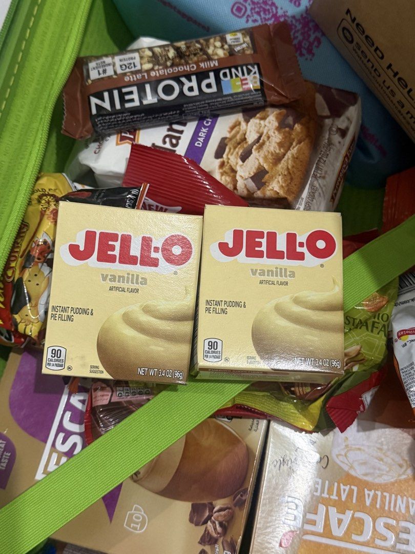 Jell-O Vanilla Instant Pudding & Pie Filling (Category: Packaged & Instant Food) located in Manila. Submitted by dendensantos (Listing ID 1453398774, Image 1). Description: •Last price already •Each box is 3.4 oz •Best By: July 2027 • Sourced from the Middle East.