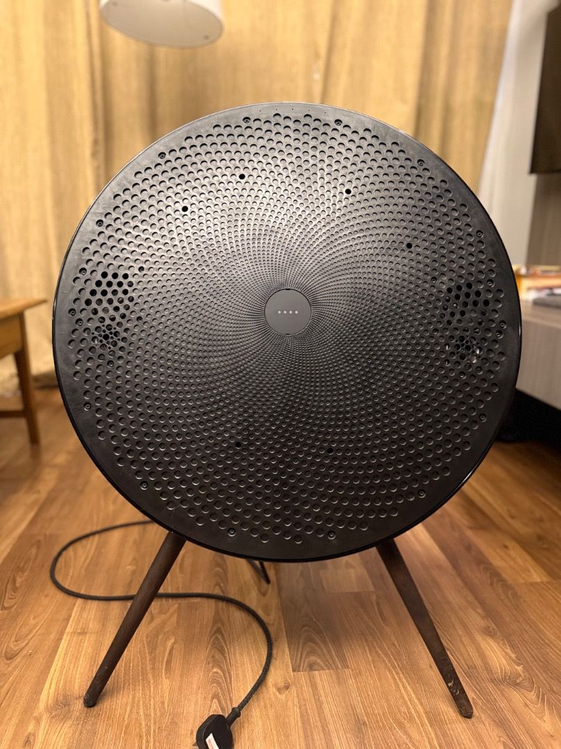 Bang & Olufsen Beosound A9 (Category: Soundbars, Speakers & Amplifiers) located in Taguig. Submitted by arvschristine (Listing ID 1453272242, Image 1). Description: -Legit B&O speaker 4th gen -Excellent sound quality with powerful bass -Fully working, Wi-Fi, AirPlay 2, Chromecast & Bluetooth - Minor signs of use: see photos (Negotiable for sure buyers).