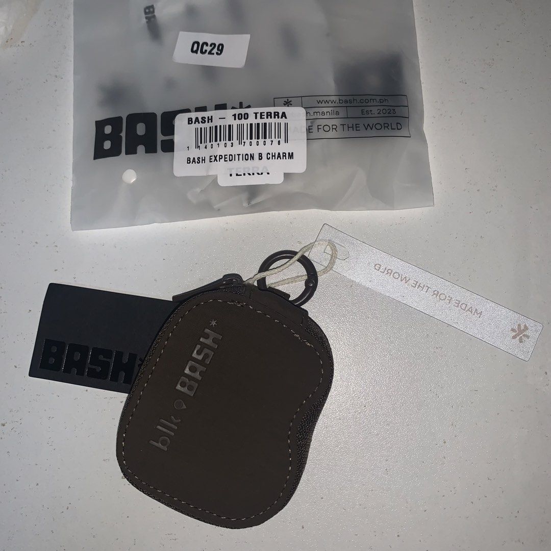 Bash x Blk B Charm Terra and Jet Set Expedition (Category: Wallets & Card holders) located in Lucena. Submitted by minimal_decluttering (Listing ID 1453345614, Image 2). Description: Onhand Brandnew .