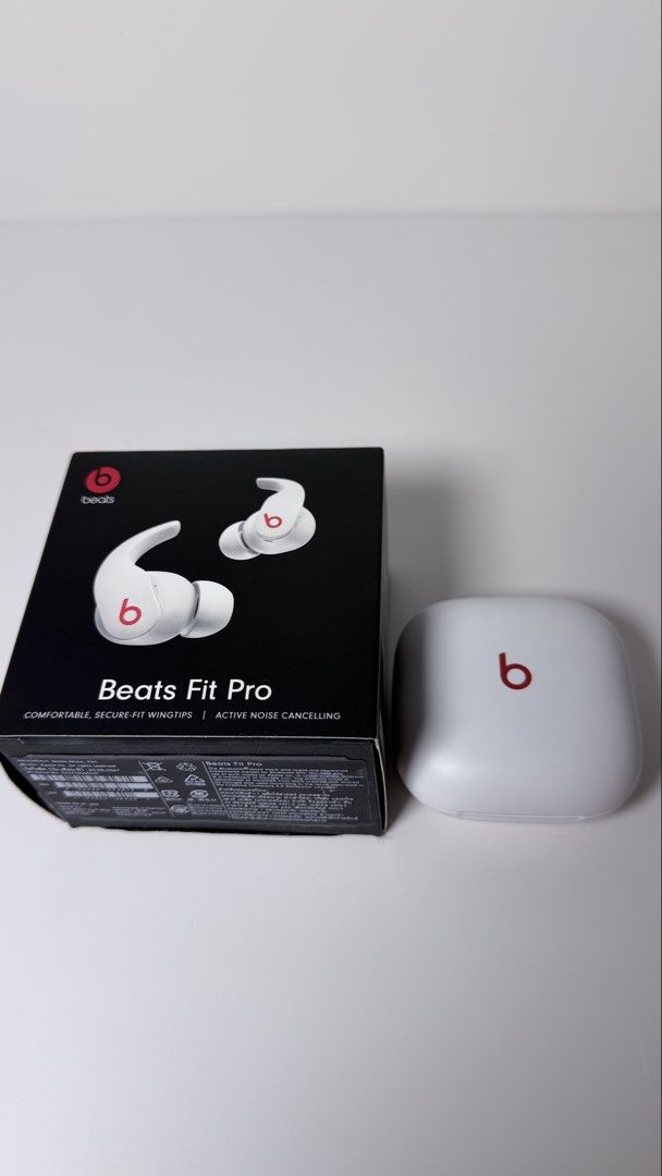Beats Fit Pro (Category: Earphones) located in Pasay City. Submitted by allaboutelle (Listing ID 1453427541, Image 1). Description: -Preloved Original Beats Fit Pro -With Noise Cancelling -in good condition, no issues -Compatible with Apple/Android -Comes with Box, cable, and extra ear buds -RFS: Hindi na nagagamit kasi stay at home mom.