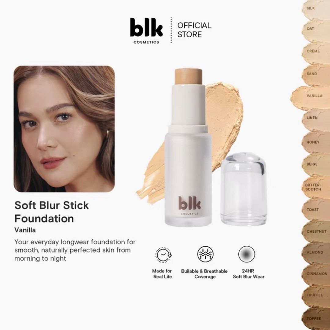 blk cosmetics Soft Blur Stick Foundation - Vanilla (Category: Makeup) located in Quezon City. Submitted by ong.sjane (Listing ID 1453395837, Image 1). Description: .