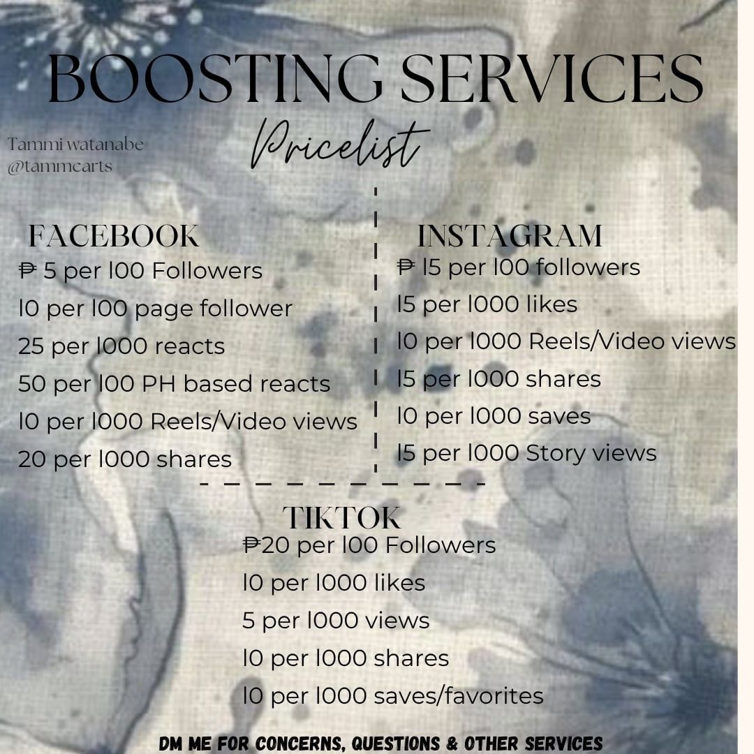 Boosting service social media platforms wts lfb ph open (Category: Storybooks) located in San Fernando. Submitted by tammcarts (Listing ID 1453397875, Image 1). Description: For boosting transactions: (Make reading a habit) — Account must be public; - (Must turn off the flag review for ig) & - (Number of likes in post must be shown) — no warranty nor refund policy; - Be cautious—once I place an order on this automatic server, there is no way to c