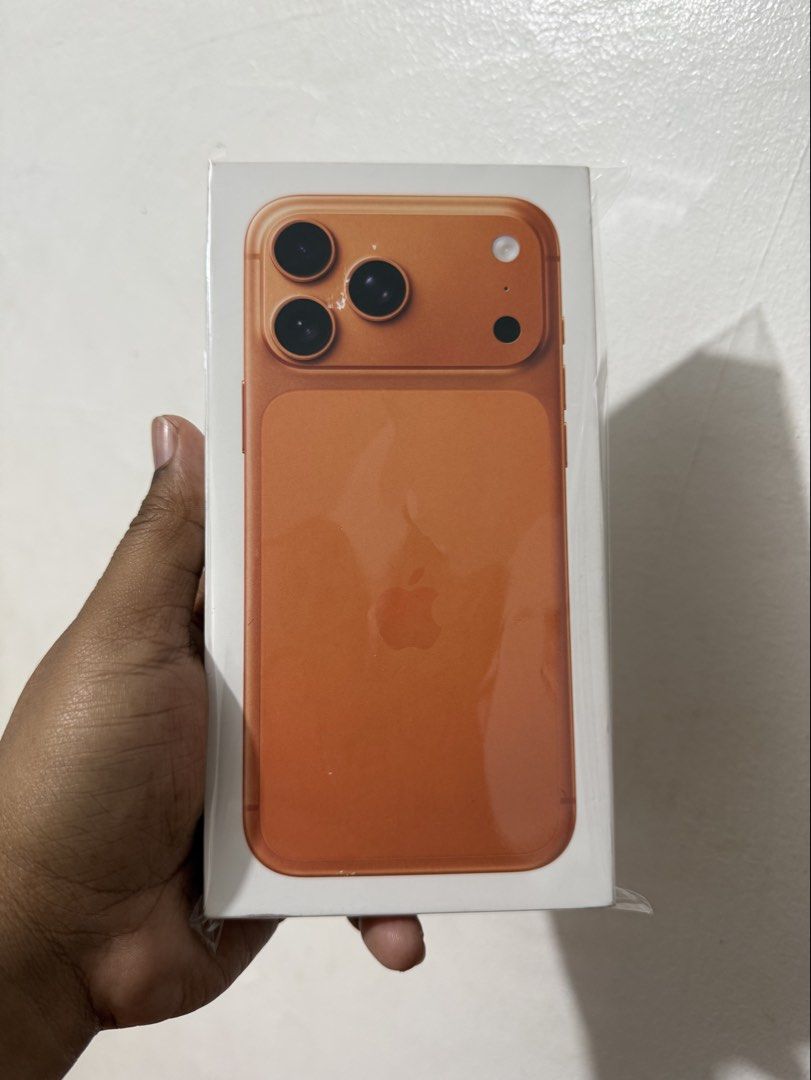Brand New iPhone 17 Pro Max 512GB - Smartlocked (Category: iPhone 17 Series) located in Bacoor. Submitted by nolram1925 (Listing ID 1451811184, Image 1). Description: FOR SALE or SWAP IPHONE 17 PRO MAX 512GB Cosmic Orange Smartlocked Brand New & Sealed NTC Approved Selling Price: ₱ 75,000 Open for Swap to lower unit plus cash Swapping is Higher than Selling Price Other iPhones are also Available I also Buy rush iPhone 14 to 17 Series. Pls follow 