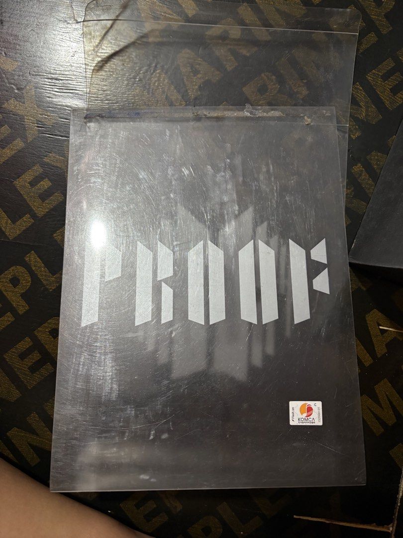 BTS Proof Album Standard Edition (Category: CDs & DVDs) located in Manila. Submitted by yanna1972 (Listing ID 1453322184, Image 2). Description: - BTS Proof Album (Standard Edition) - Includes all items shown in photos - Outer box has minor scuffs from storage - Selling as is - Great addition to your collection!.
