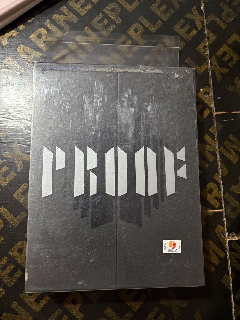 BTS Proof Album Standard Edition (Category: CDs & DVDs) located in Manila. Submitted by yanna1972 (Listing ID 1453322184, Image 1). Description: - BTS Proof Album (Standard Edition) - Includes all items shown in photos - Outer box has minor scuffs from storage - Selling as is - Great addition to your collection!.