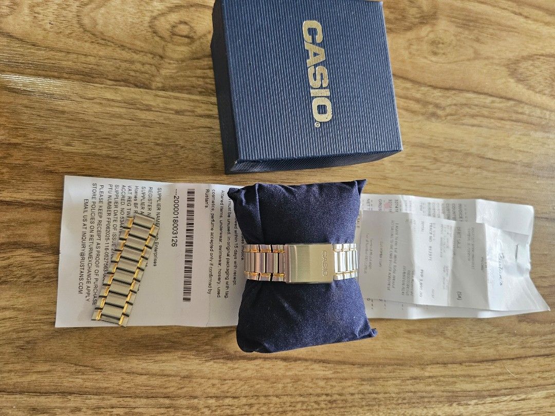 Casio watch unisex (Category: Luxury Watches) located in Muntinlupa City. Submitted by netrich (Listing ID 1453238413, Image 2). Description: .