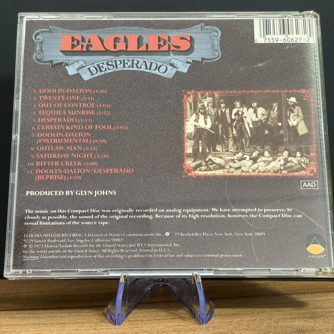CD - Eagles (Category: CDs & DVDs) located in Singapore. Submitted by joyfarm (Listing ID 1453257936, Image 2). Description: .
