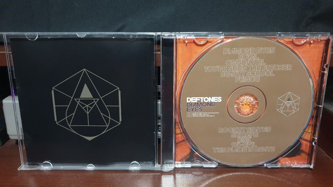 CD DEFTONES - Diamond Eyes alternative nu metal (Category: CDs & DVDs) located in Makati City. Submitted by KaTiToYs (Listing ID 1443341194, Image 3). Description: deftones - diamond eyes NM EU🇪🇺press meet ups: Makati / BGC / Ortigas... Metro Manila / nearby provinces buyers - pick up via: lalamove / grab... Provincial buyers - ship via: lbc / jrs / jnt... MOP: Gcash ❌❌❌NO COD / COP❌❌❌ Korn deftones limp bizkit sevendust incubus coal chamber p.