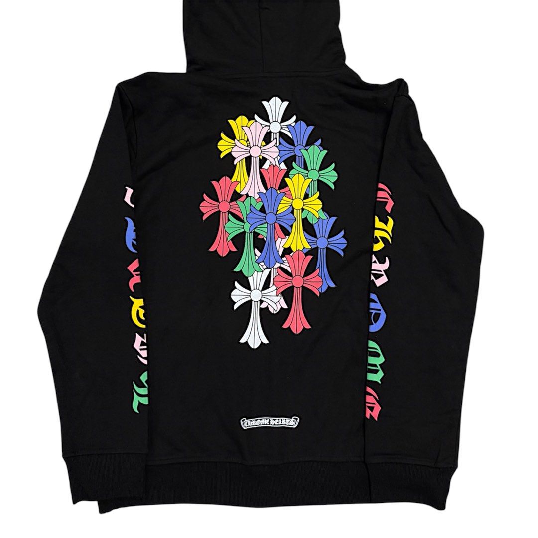 Chrome Hearts Zip Up Hoodie (Category: Coats, Jackets and Outerwear) located in Manila. Submitted by luvsosa (Listing ID 1453425040, Image 3). Description: -brand new with tags -size large -gcash -j&t or lalamove.