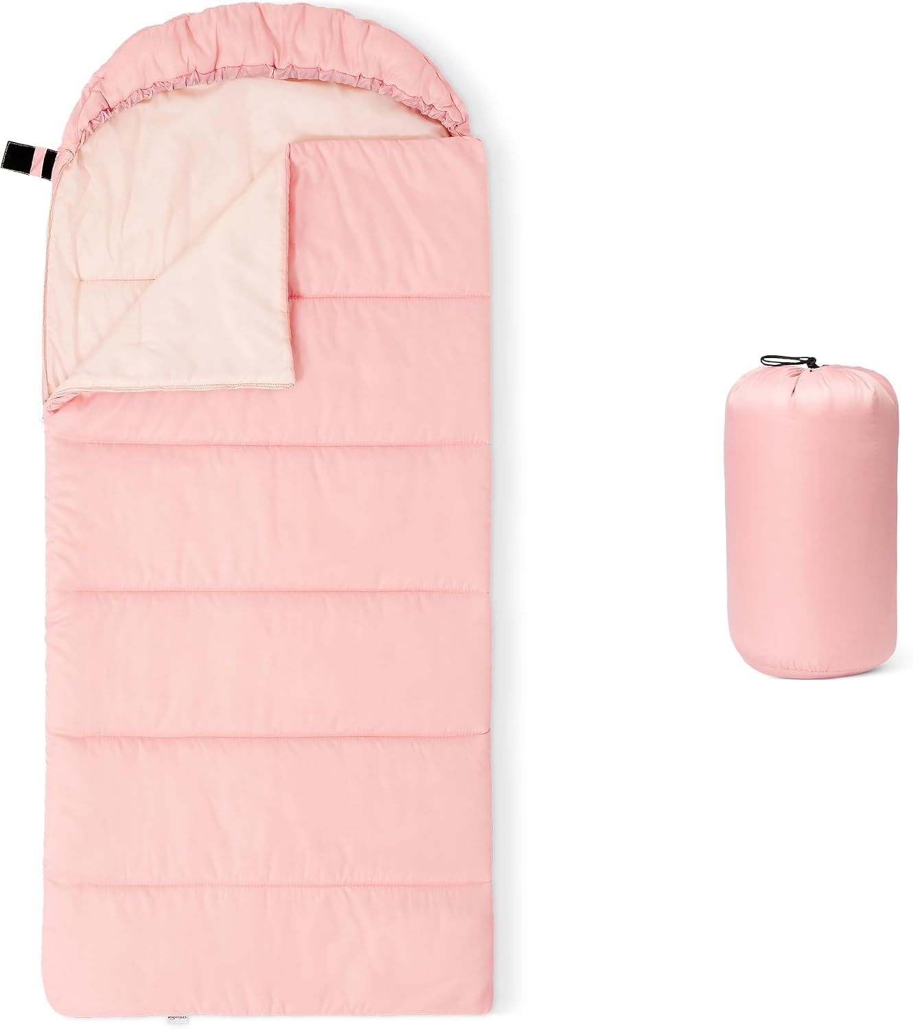 (com) Basics (Category: Kids Toys) located in Singapore. Submitted by borderxsg (Listing ID 1453426379, Image 1). Description: 100% Polyester Imported CHILD-SIZED COMFORT: Specially designed kids' sleeping bag fits children up to 5'3" tall; temperature rated for 10°C (50°F) and warmer — perfect for spring, summer, and fall camping, backpacking, and sleepovers VERSATILE DESIGN: Machine washable for easy maintenance; water-repellent outer shell pro