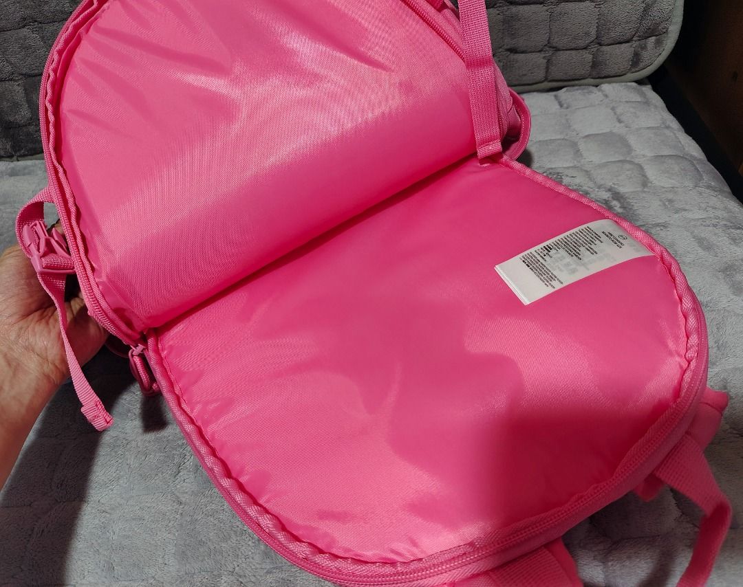 Converse Straight Edge Backpack (Oops Pink) (Category: Backpacks) located in Caloocan City. Submitted by neo.co (Listing ID 1453364026, Image 3). Description: - Bright pink Converse backpack - Brand new with tags still attached - Spacious main compartment - Convenient front pocket - Handy side pockets - Comfortable padded shoulder straps - Ideal for school, travel, or everyday adventures.
