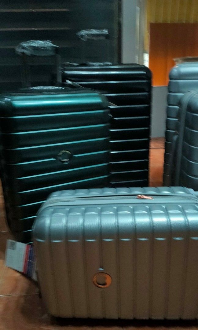 Delsey luggage Brand New.... (Category: Luggage) located in Manila. Submitted by vtravelite.18 (Listing ID 1453354043, Image 2). Description: delsey luggage light weight TSA lock anti theft 4 wheels 3 colors available green silver and black price small 6500 medium 7599 large 8499.