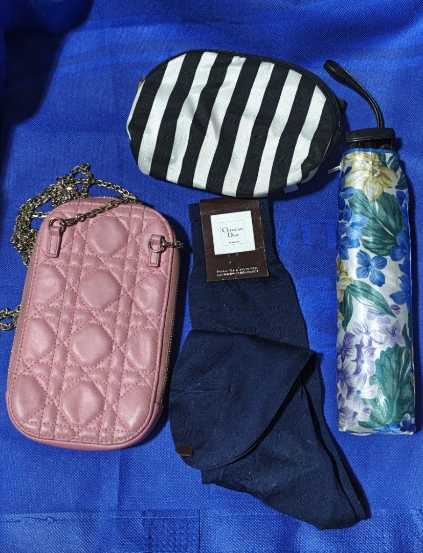 Dior bundle 4pcs (Category: Purses & Pouches) located in Polomolok. Submitted by dkljapansurplus (Listing ID 1453377122, Image 2). Description: Christian Dior bundle 4pcs Mula japan lahat, good condition kunting linis lang kulang Freeshipping.