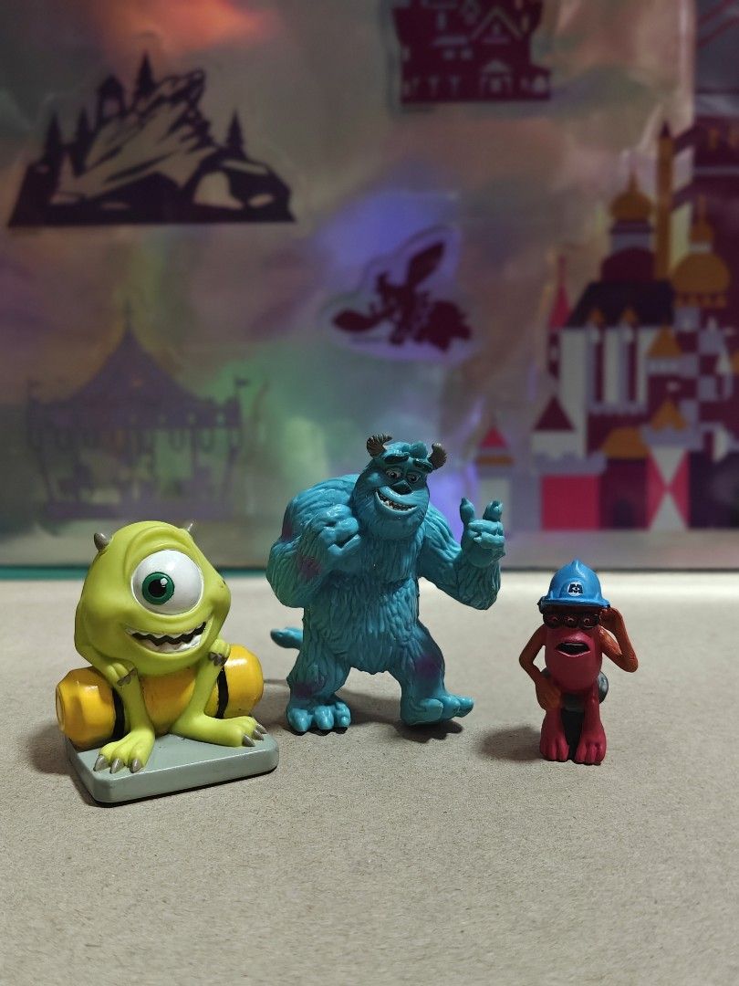 Disney Monsters Inc. Mike and Sullivan (Category: Character Goods) located in Angeles City. Submitted by treasure_trove14 (Listing ID 1453245947, Image 1). Description: small size bundle for 150 only.