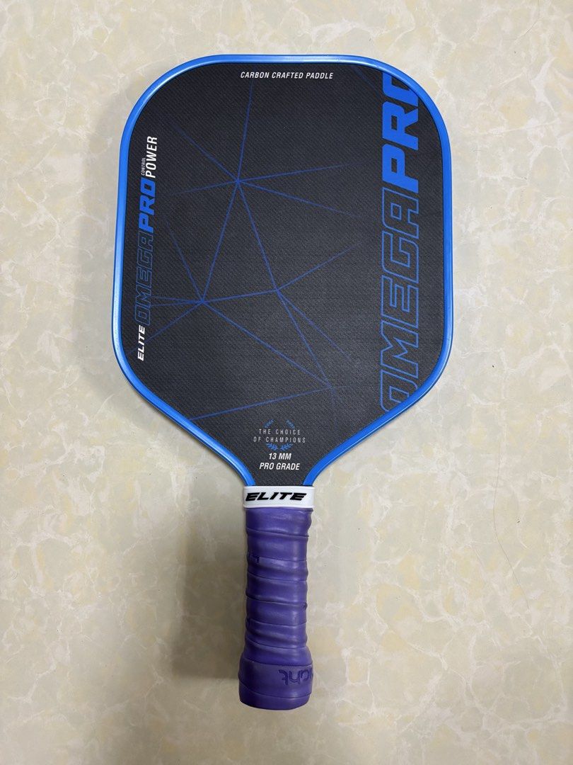 Elite Omega Pro Carbon Pickleball Set with Bag (Category: Racket and Ball Sports) located in Cavite. Submitted by itztwiceph21 (Listing ID 1453246345, Image 3). Description: - Elite Omega Pro Carbon Pickleball Set - Includes 2 pro-grade carbon paddles (13mm thick) - One paddle with red trim, one with blue trim - Comes with a convenient carrying bag FS paddle set Elite Omega Pickleball paddle set P1500 (negotiable) (Original srp P2100) -2 paddles 