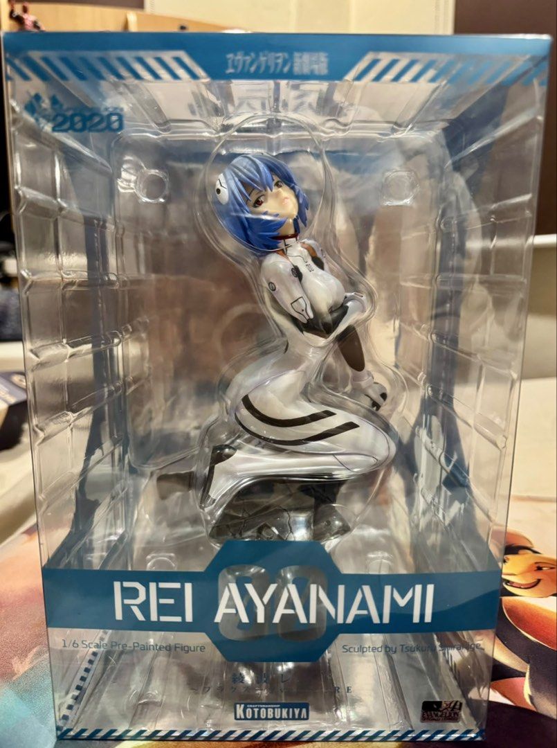 Evangelion: Theatrical Edition Ayanami Rei Plugsuit (Category: Figurines & Statues) located in Manila. Submitted by galaxyph (Listing ID 1453318406, Image 1). Description: Evangelion: Theatrical Edition Ayanami Rei Plugsuit ver. 1/6 scale PVC painted finished figure Kotobukiya Scuplted by Tsukuru Shirahige Product Specifications: Pre-painted PVC figure Package Dimensions: 20.0 x 14.0 x 27.0 cm Region of Origin : Japan RFS: Decluttering, Brand New